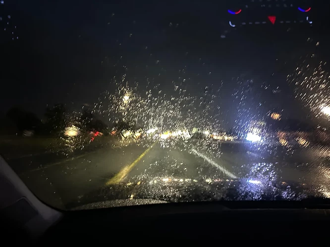 Windshield Blurs Really Bad When Raining